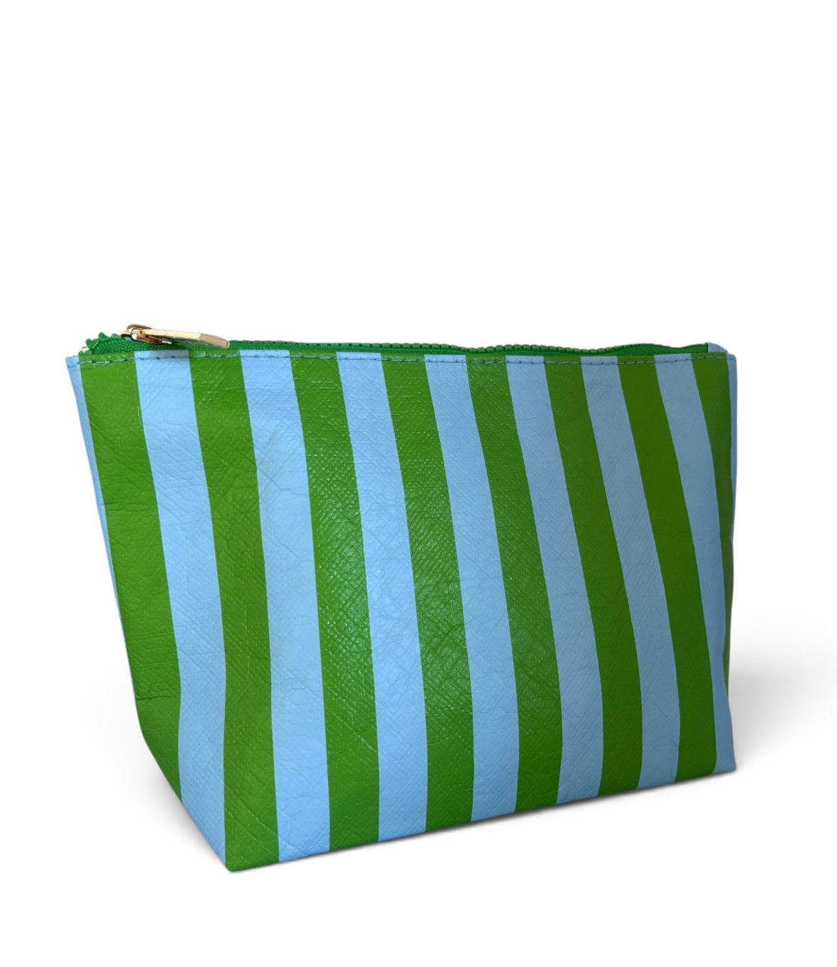 Green & Blue Zip Pouch