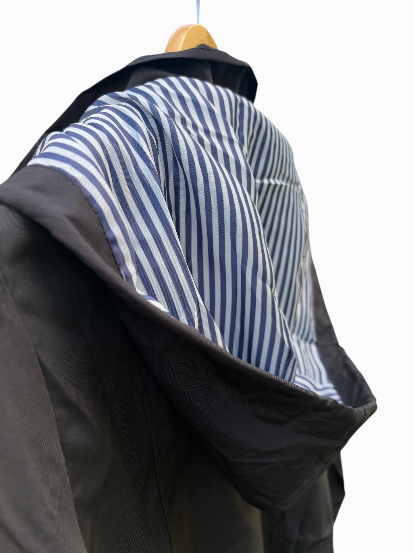 Lightweight Hooded Raincoat in Black - By Bloggerlove