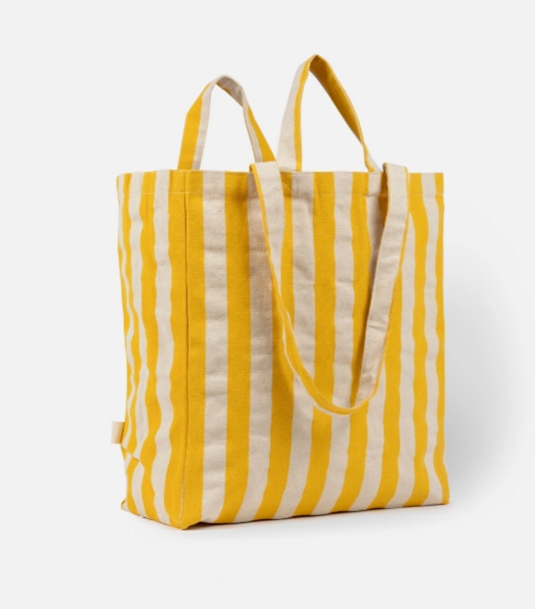 Striped Tote Bag - Orginal YELLOW