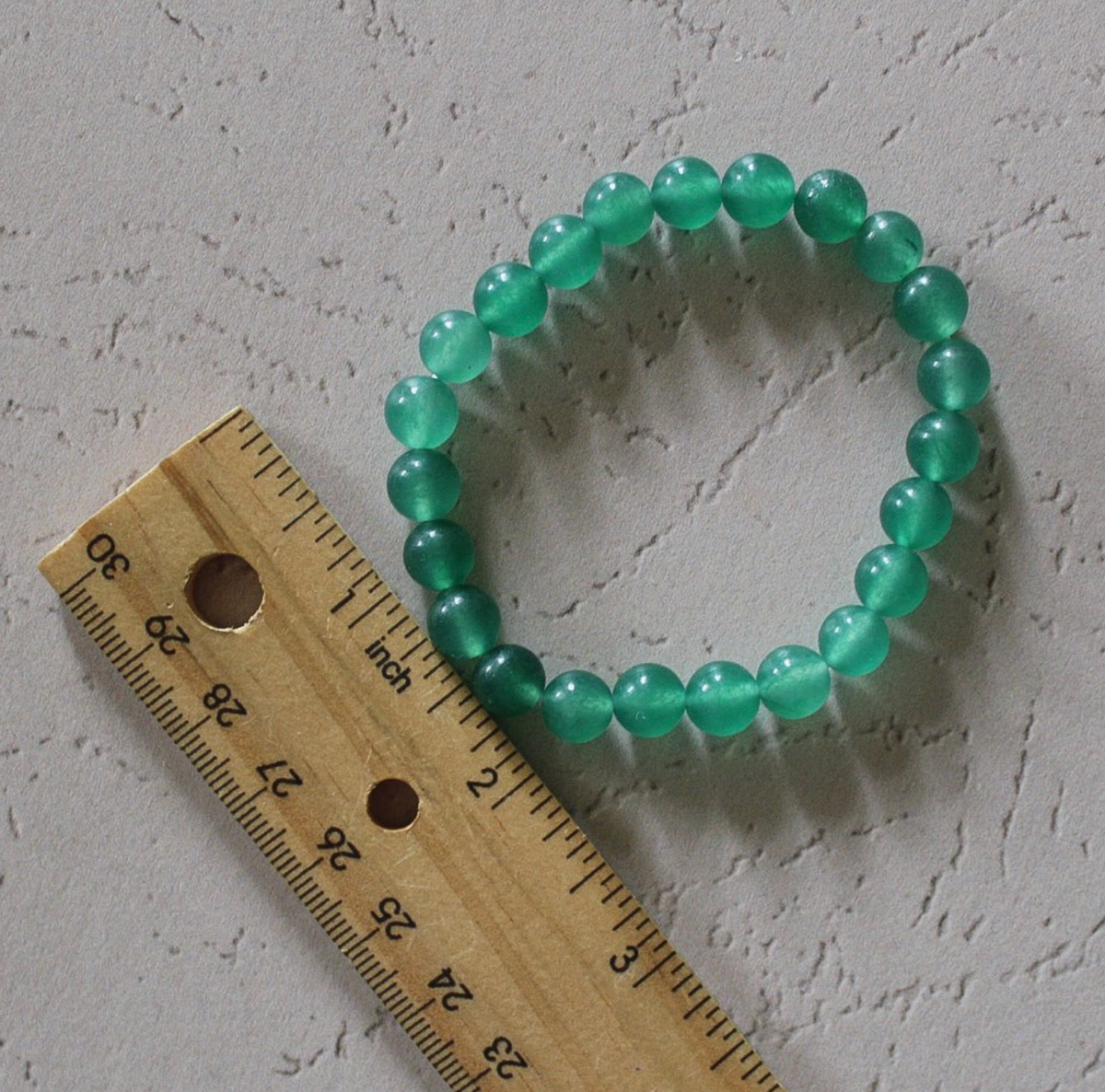 Stone Bracelet - Green Aventurine By: Pebble House